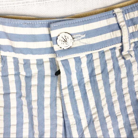 rag & bone Shorts Size 24 Waffle Stripe Chinos - Picture 2 of 5